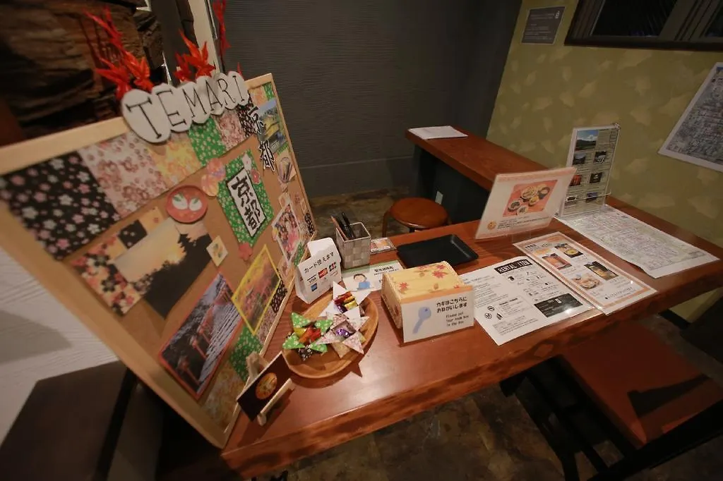 Konukevi Hale Temari Kyoto Gosho Otel Japonya